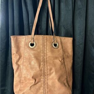 Mossimo Supply Co. Tan Tote Bag